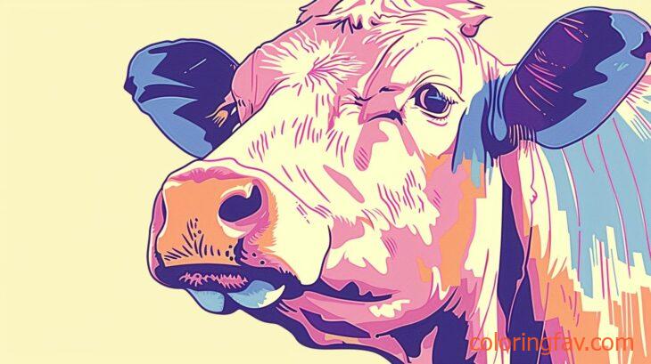 Cow Coloring Pages Featured Image