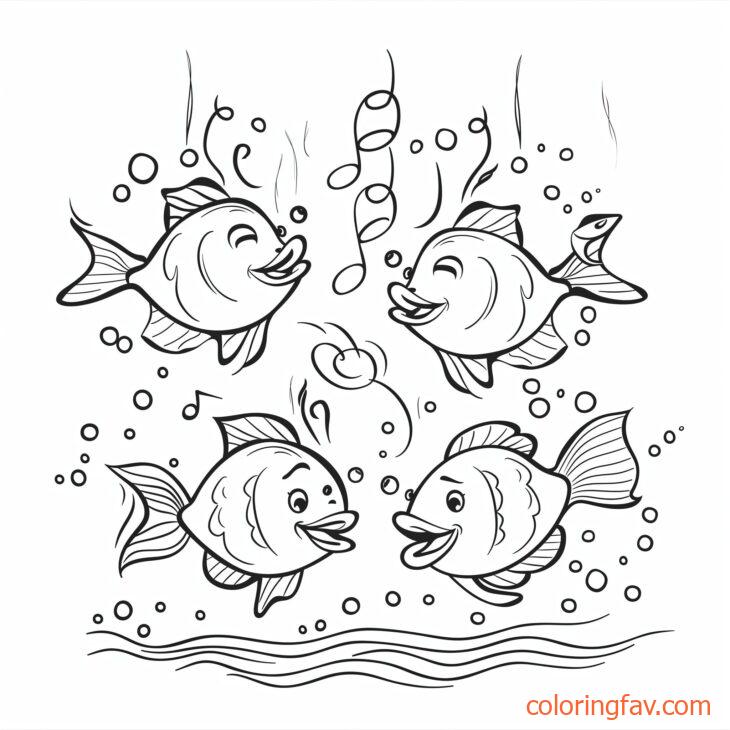 Fish Performing a Synchronized Dance Routine 6